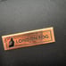 LONDON FOG Bromley 15-Inch Under The Seat Bag, Black & Rose Gold