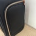 LONDON FOG Bromley 15-Inch Under The Seat Bag, Black & Rose Gold