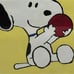Handmade Framed Art Painting Cartoon Dog Picture Wall Decoration Original Wall