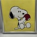 Handmade Framed Art Painting Cartoon Dog Picture Wall Decoration Original Wall