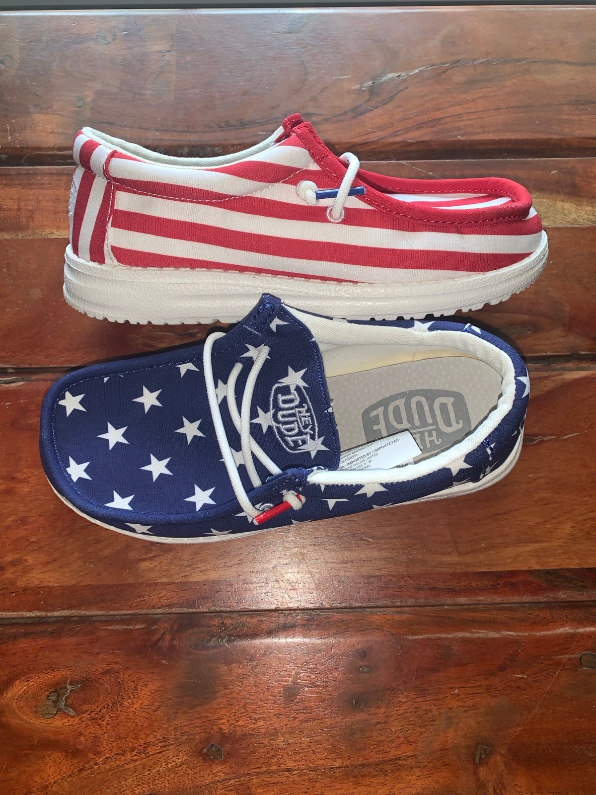 Hey Dude shoes size 1
