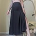 Purusha People Midnight Bloom Maxi Skirt Small
