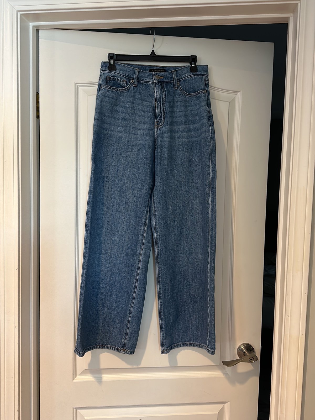 Banana republic women’s curvy wide leg high-rise jeans size 27/4
