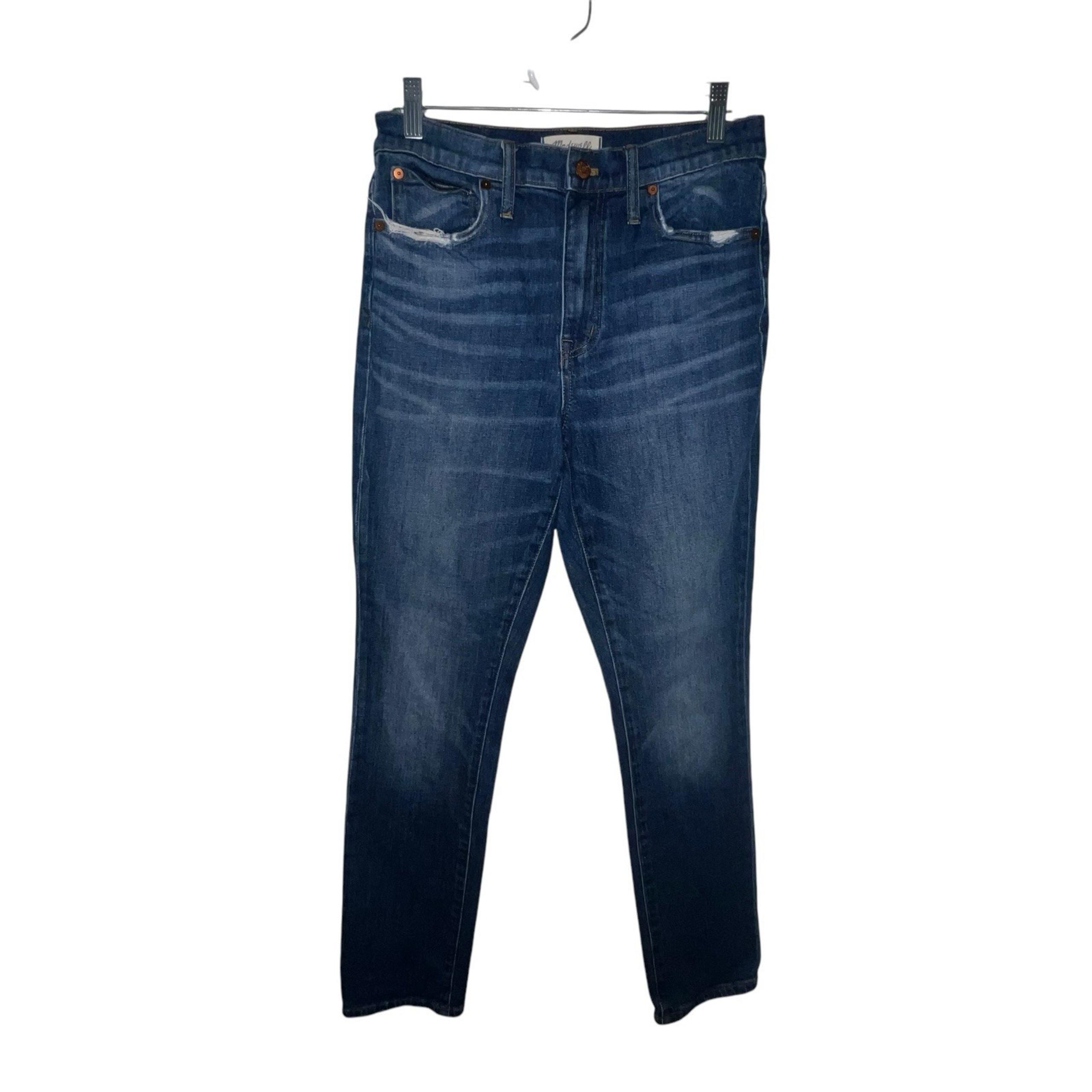 Madewell Jeans Women's Size 27 The High Rise Slim Boyjean Medium Wash G7199