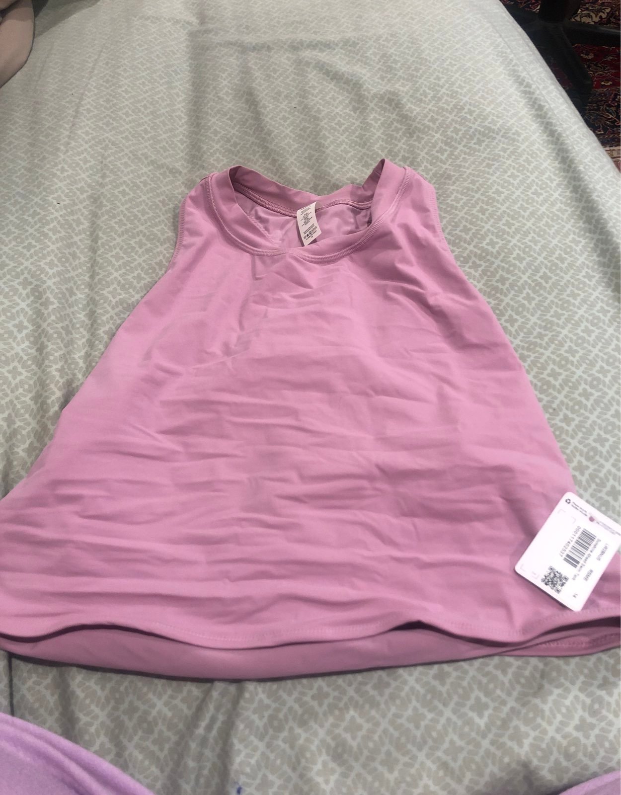 Lululemon sunshine ahead swim tank size 14 NWT