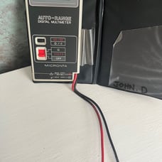 Vtg LCD Micronta Pocket Auto-Range Digital Multimeter Excellent Condition