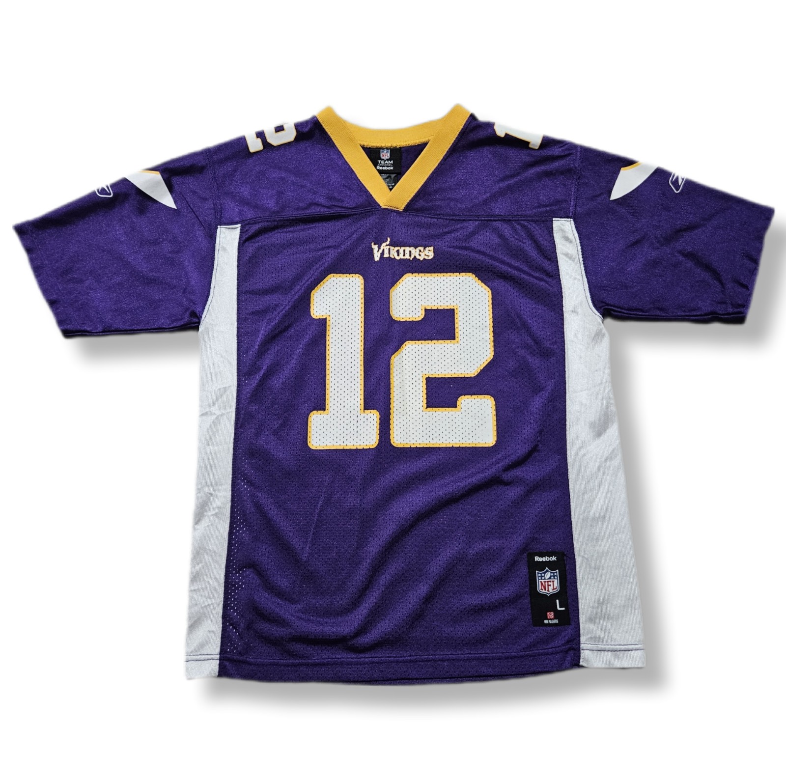 Reebok Youth Minnesota Vikings Percy Harvin #12 Jersey Size Large
