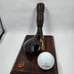 Vintage Cary Midlecoff Golf Club Callaway ball Business Card Pen holder Office