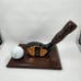 Vintage Cary Midlecoff Golf Club Callaway ball Business Card Pen holder Office