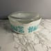 Vintage PYREX Amish Butterprint Turquoise 1.5 Pt Casserole Dish #472 With Lid