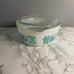 Vintage PYREX Amish Butterprint Turquoise 1.5 Pt Casserole Dish #472 With Lid
