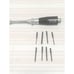 Vintage Craftsman DD 9 4221 Push Drill (including 8 bits) - 9 inches /7.5 oz