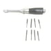 Vintage Craftsman DD 9 4221 Push Drill (including 8 bits) - 9 inches /7.5 oz