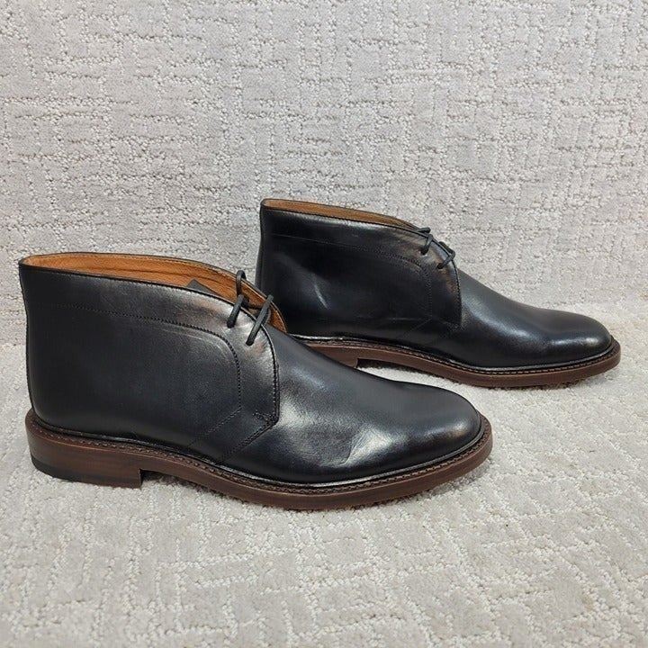 Frye D3486993 BLK Men's Size 8.5 Black Lace Up Murray Chukka Ankle Boots