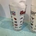Coors Light Beer Glasses 32 NFL Football Teams Logo 16 Ounce Set Of Two Clear