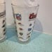 Coors Light Beer Glasses 32 NFL Football Teams Logo 16 Ounce Set Of Two Clear