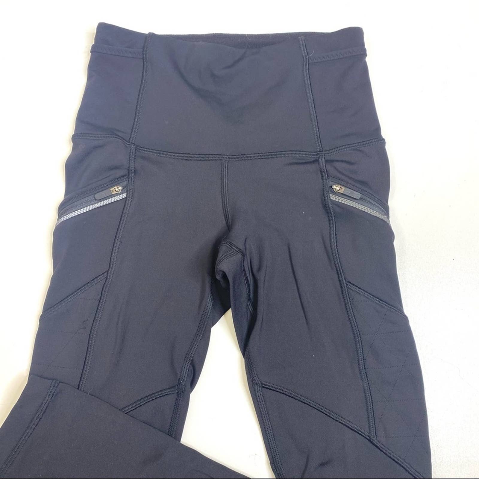 Lululemon Toasty Tech 11 order Cyber Black Tights 2