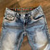 ROCK REVIVAL Women's Janelle Capri Stonewashed Jeans (25)