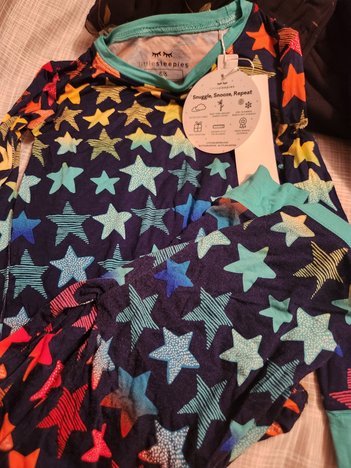 Little sleepies pjs Size 5/6