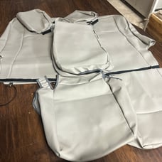 Keystone real leather light grey ram seat covers missing one to make whole