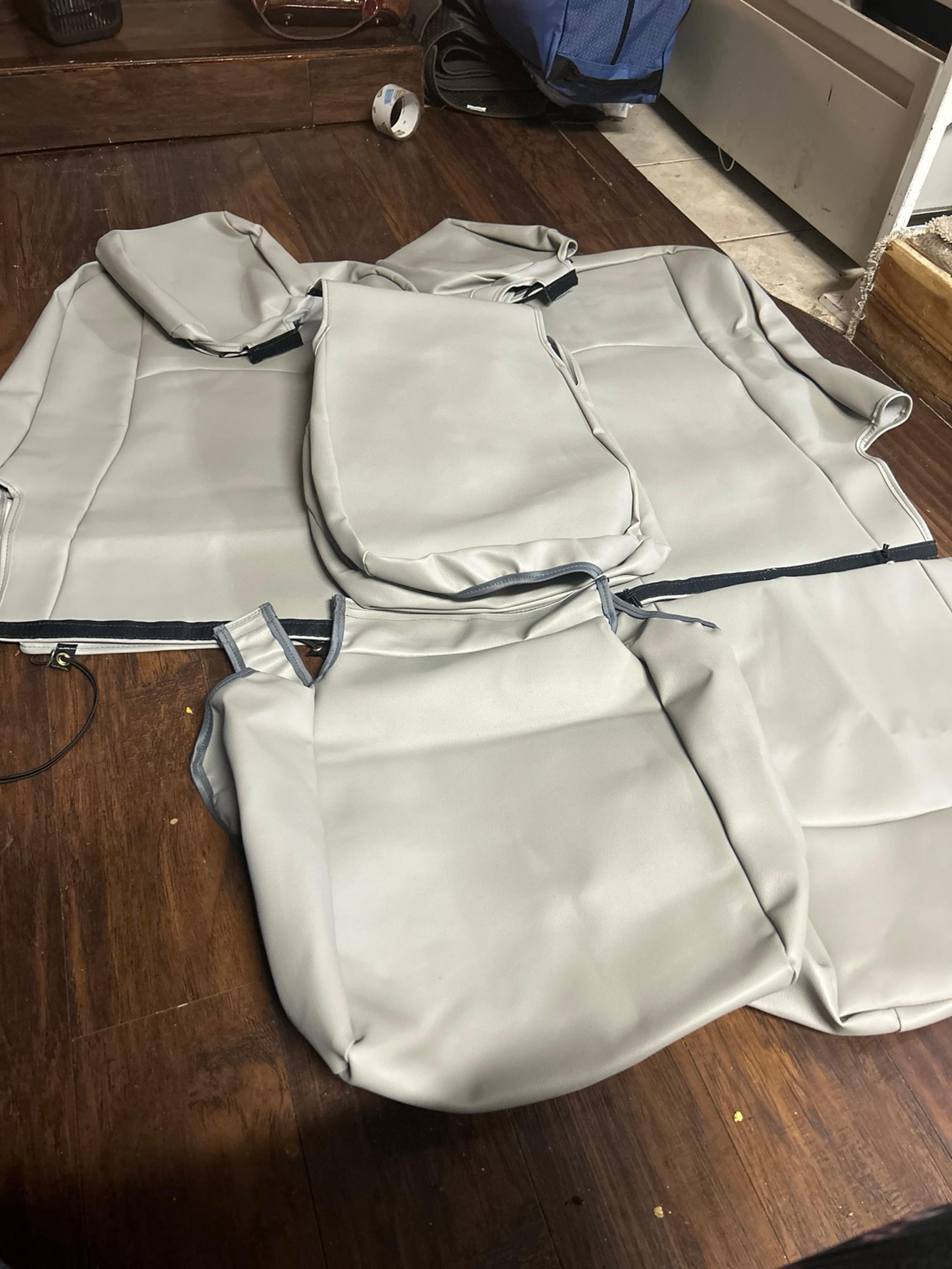 Keystone real leather light grey ram seat covers missing one to make whole