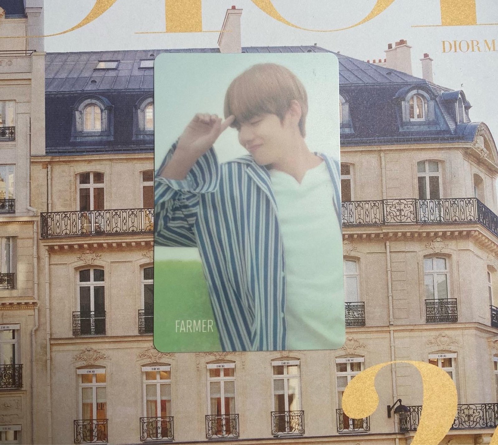 BTS V PHOTOCARD