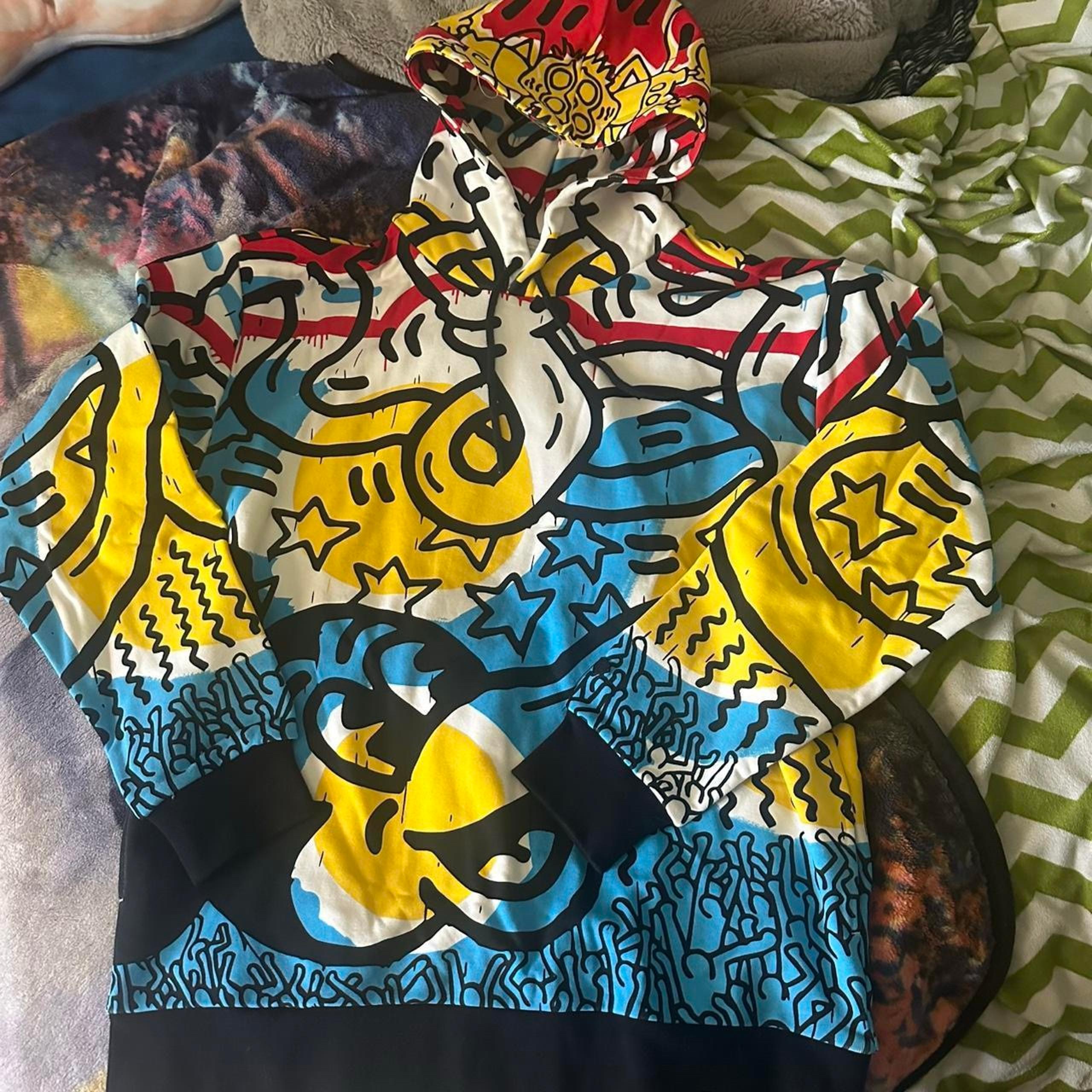 Diamond Supply Co X Disney X Keith Harring hoodie Disney World Disney Land