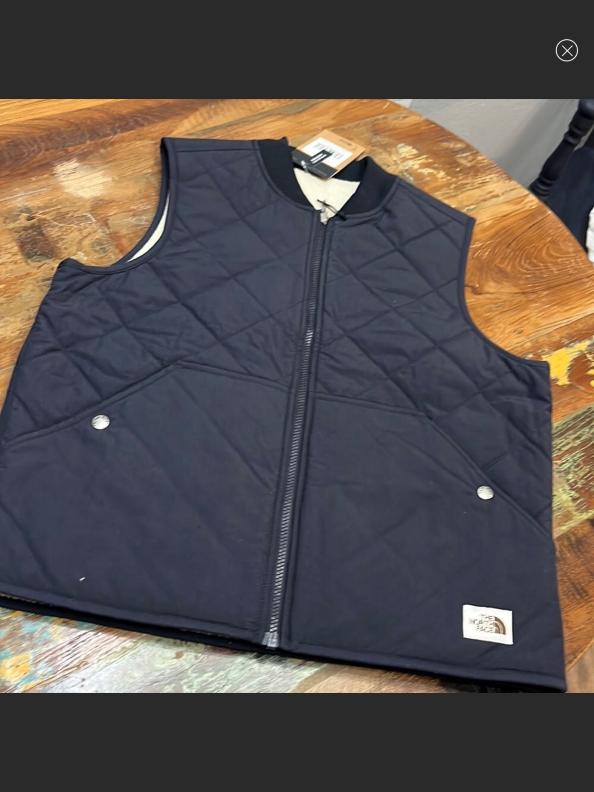 NWT North Face Cuchillo Reversible Vest