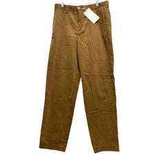 COS Men's Relaxed Fit Corduroy Trousers Brown Size 30R New With Tags