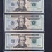 2017-A (5) 20 bills in sequential order. Circulated/new