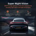 Dash Cam Front and Rear, 4K+1080P Dual Dash Camera for Cars, Built-In Wifi GPS