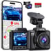 Dash Cam Front and Rear, 4K+1080P Dual Dash Camera for Cars, Built-In Wifi GPS