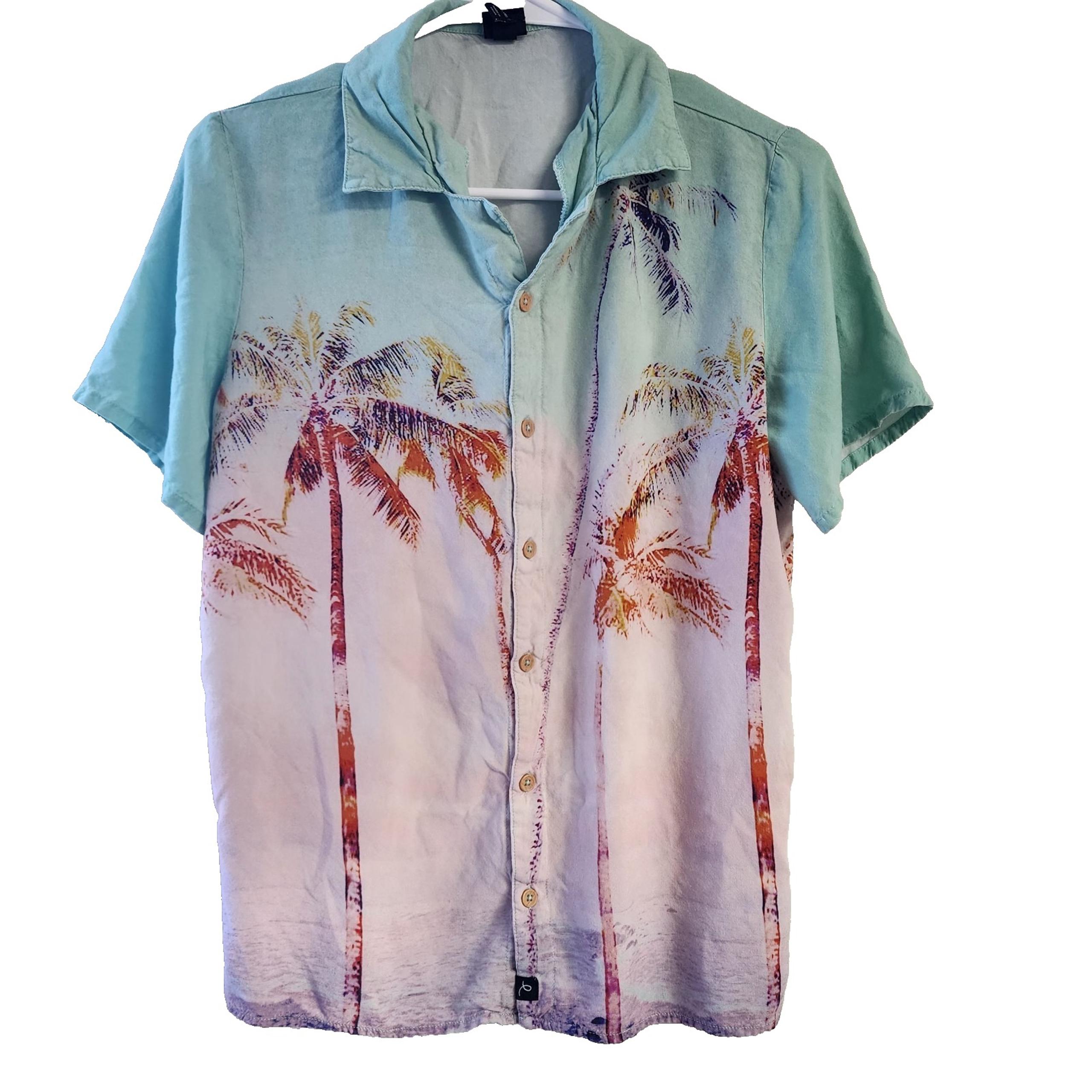 Art Class Boys Hawaiian Shirt XXL 18 Juniors Button Up Tropical Casual Youth
