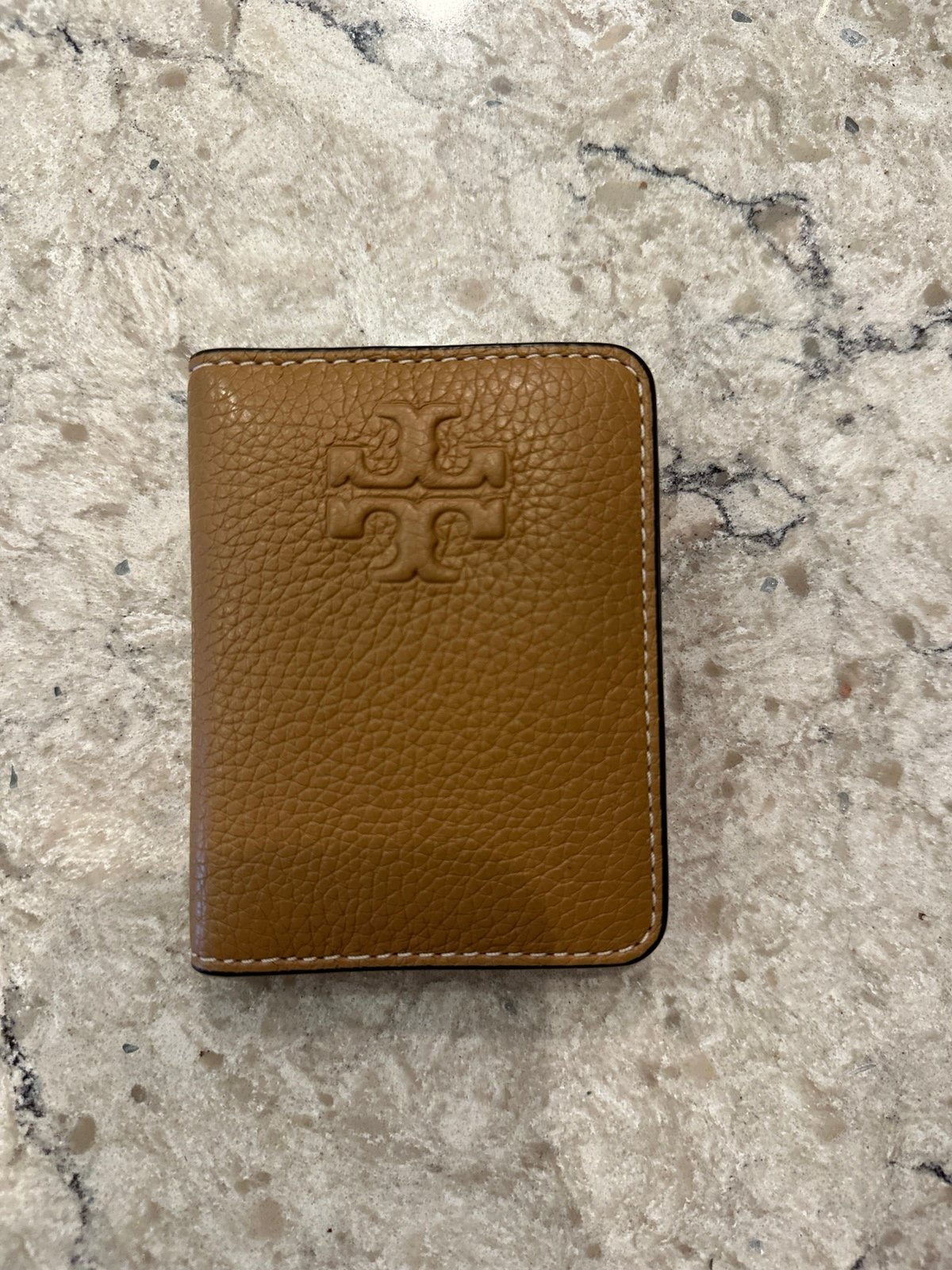 Tory Burch Thea Slim Card Case Tiramisu