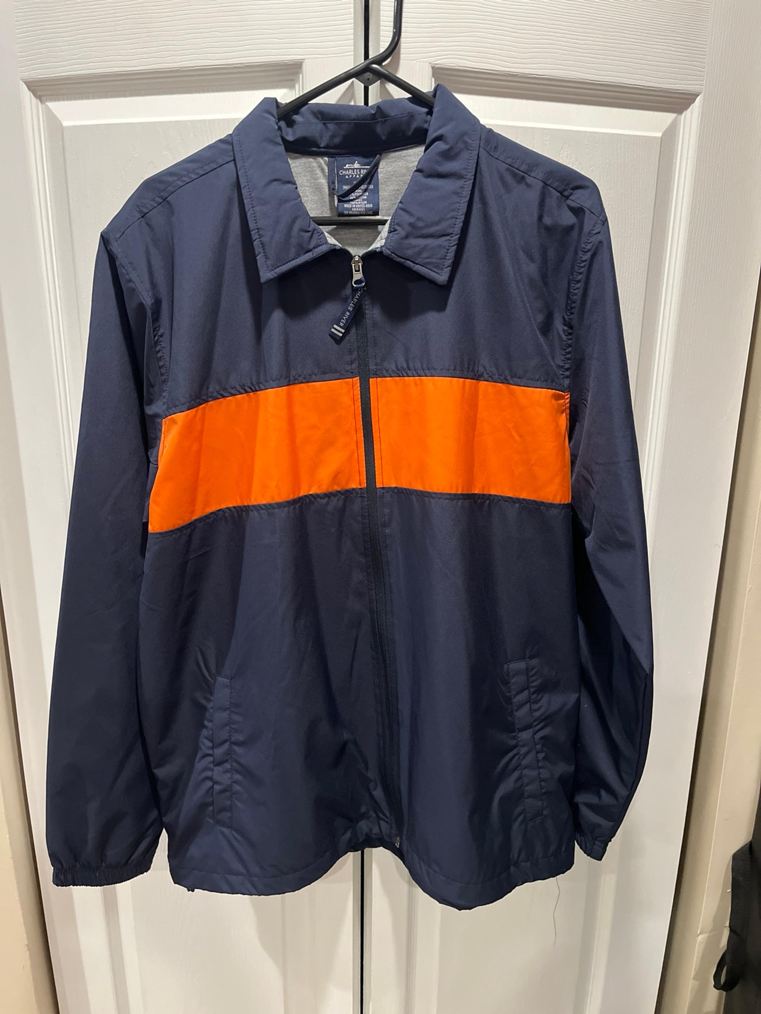 Charles River Mens Windbreaker size Large