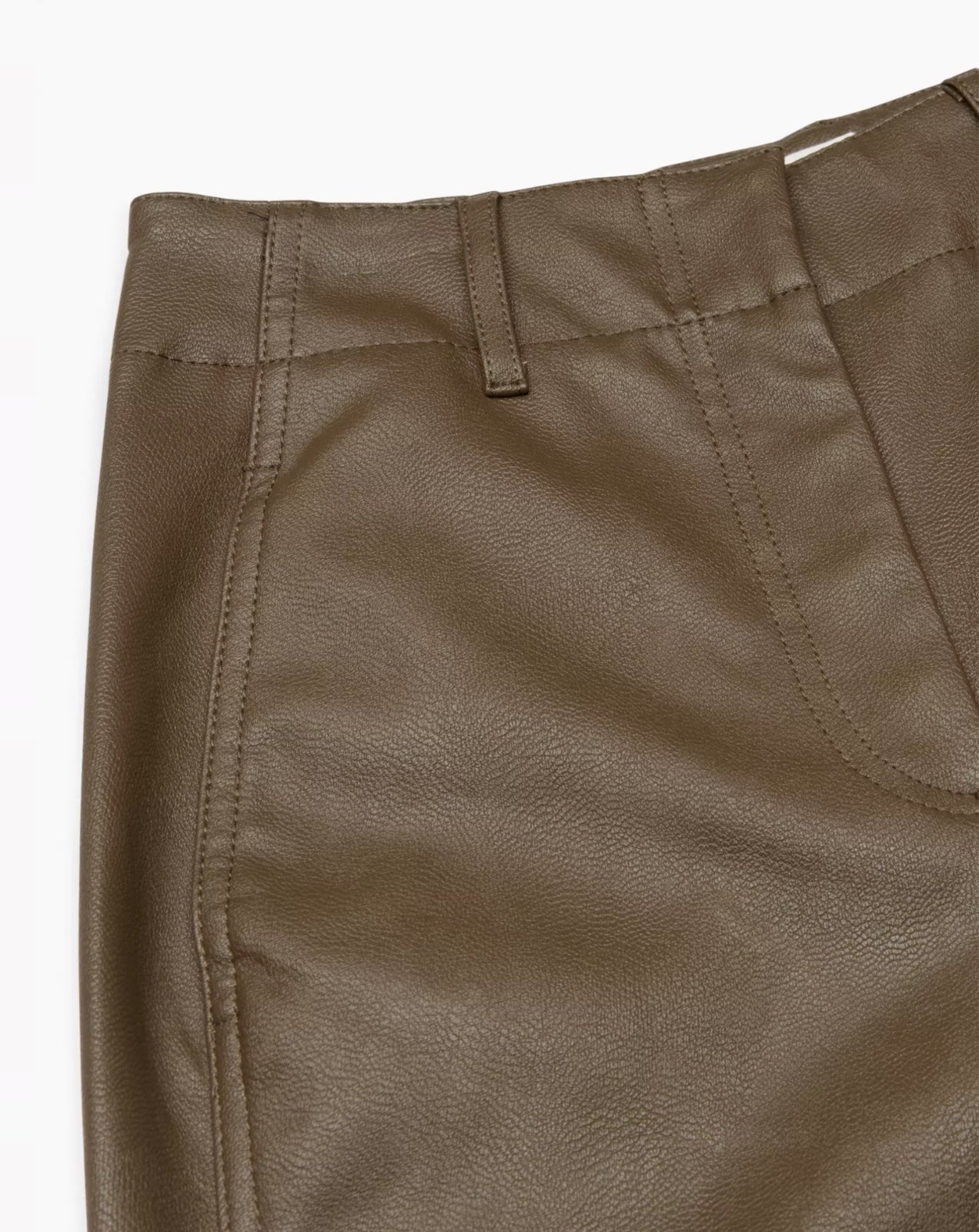 Aritzia Ascendent Pant High-waisted Vegan Leather utility pants