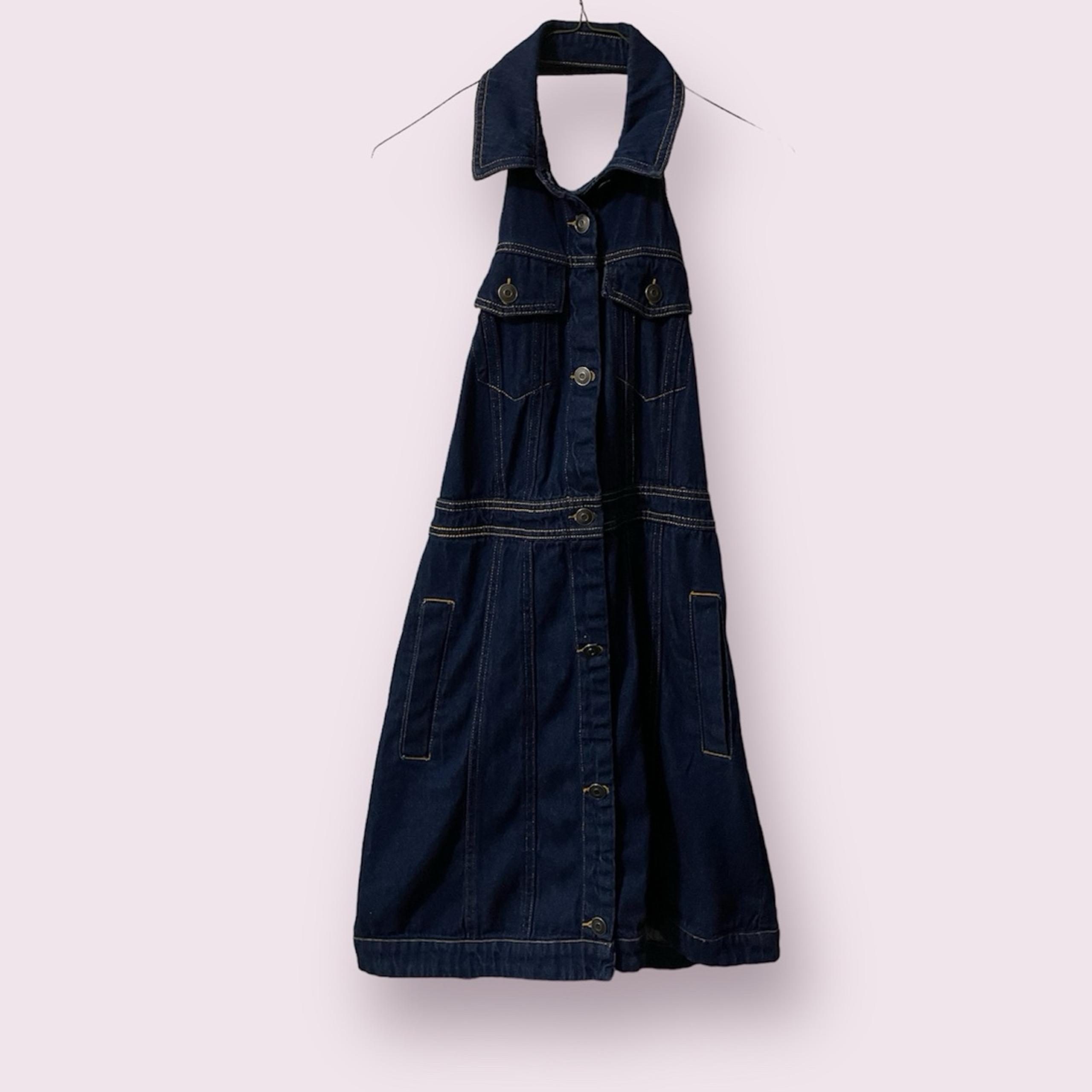 Future collective denim dress
