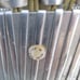Handcrafted metal basket