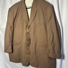 3 pc Michael Irvin 88 Tailored Suit Includes 44R Jacket Vest & 38W Slacks EPC