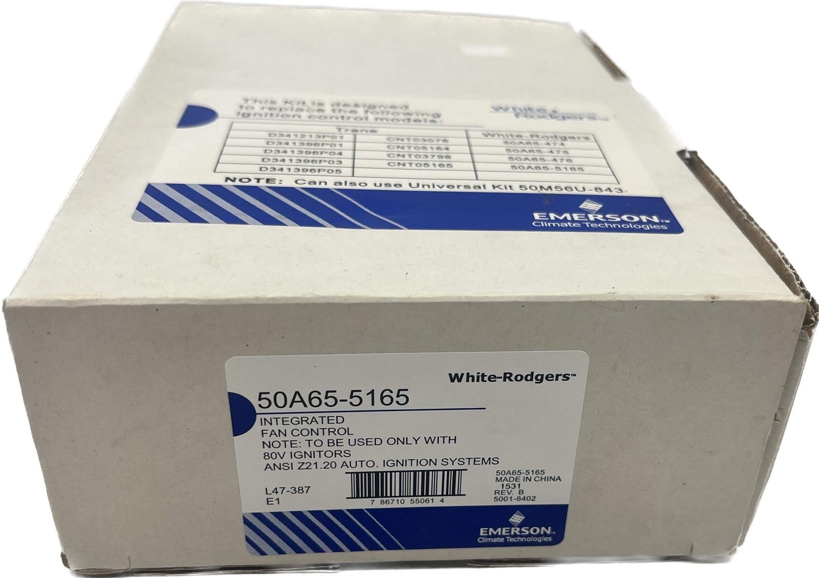 White Rodgers 50A65-5165 Furnace Control Circuit Board 150-0709 with Box.