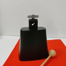 Cowbell with drumstick New Black medium