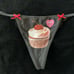 Vintage Victoria’s Secret PINK Extra Low Rise Lace V-String Thong Panty Y2K