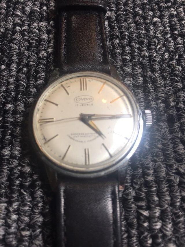 Ovivo Men’s Vintage Watch