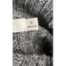 UGG Ceanne Gray Chunky Knit Turtleneck Wool Blend Sweater W/Side Bow Detail, Med