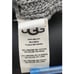 UGG Ceanne Gray Chunky Knit Turtleneck Wool Blend Sweater W/Side Bow Detail, Med