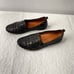 Spring Step Shoes Size 9.5 / 41 Womens Loafer Black Leather Comfort Arch Support