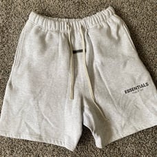 Fear of God essentials grey short