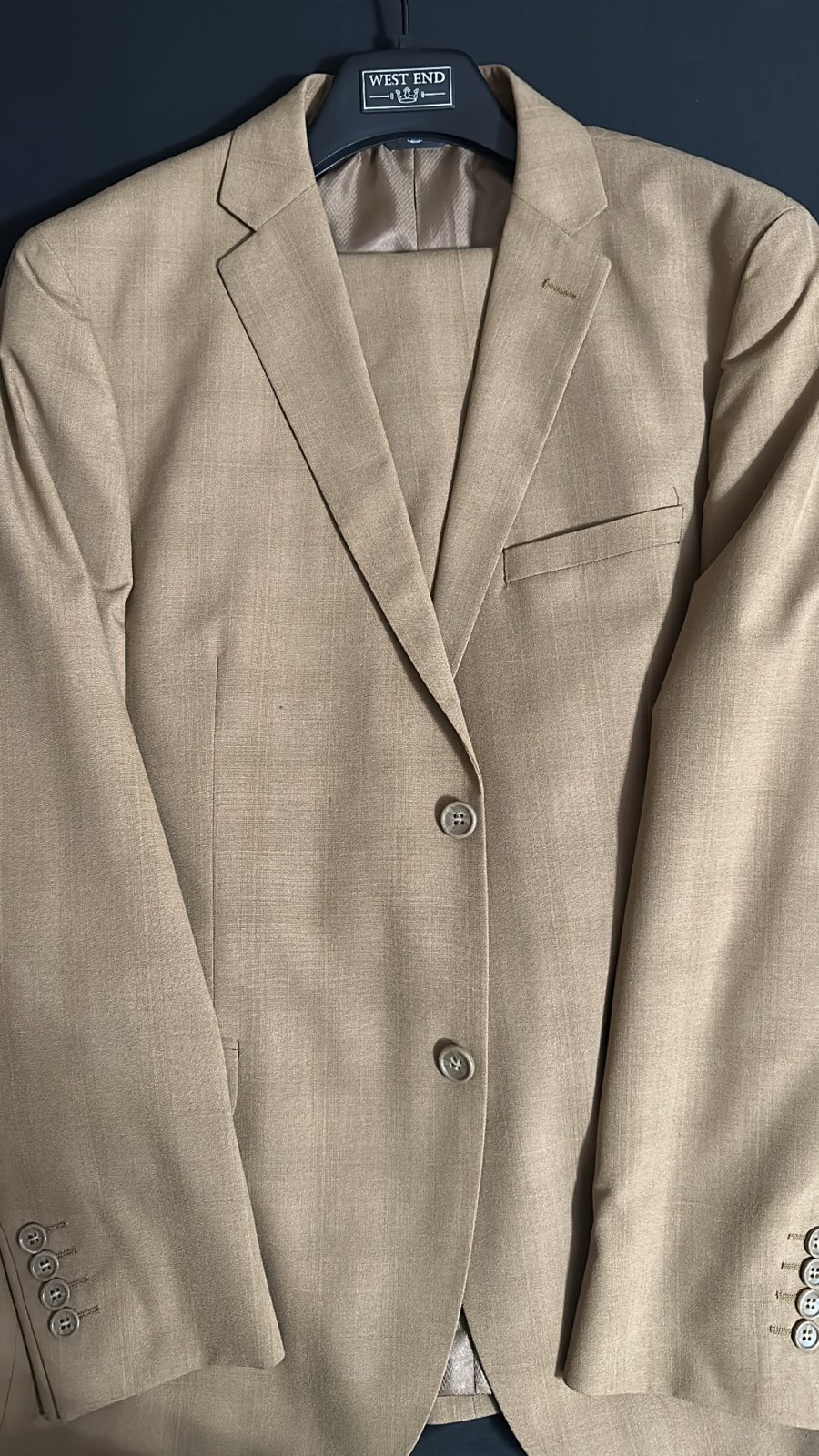 Tan Suit