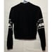 Puma Rebel Track Jacket Long Sleeve Zip Up Black White Women's XS