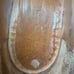 Ferragamo Men's Lace Tie Leather Brown Split Toe Size 9D US Shoes Italy Vintage